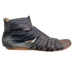 ROAN X Bed Stu Women’s Pearl Brown Leather Gladiator Sandal Size US 8.5